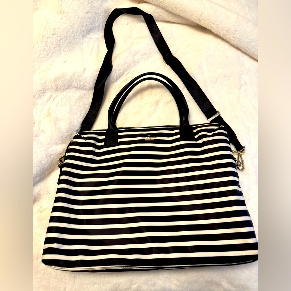 Kate Spade New York Universal Nylon Striped Laptop Bag